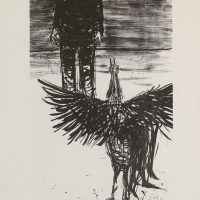 George Wallace - Peter and the Cock, 1954, lithograph