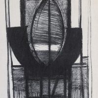 George Wallace - Woman in a Chair (Black Widow), 1956, lithograph