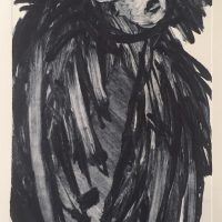 George Wallace - Angel, monotype