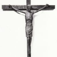 George Wallace - Small Crucifix, 1968, welded steel