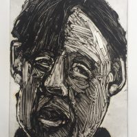 George Wallace - Businessman, 1993, monotype